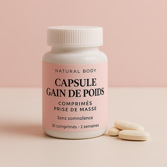 Capsules Gain de Poids – Prise de masse naturelle